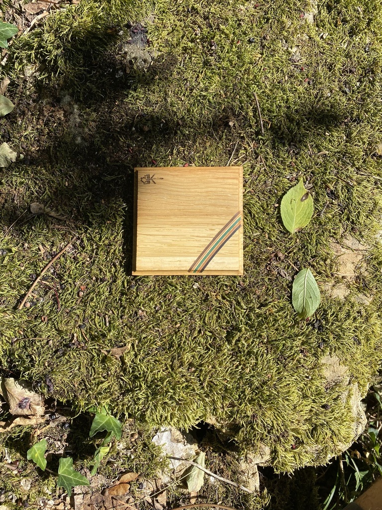 Dessous de verre 9,5cm x 9,5cm