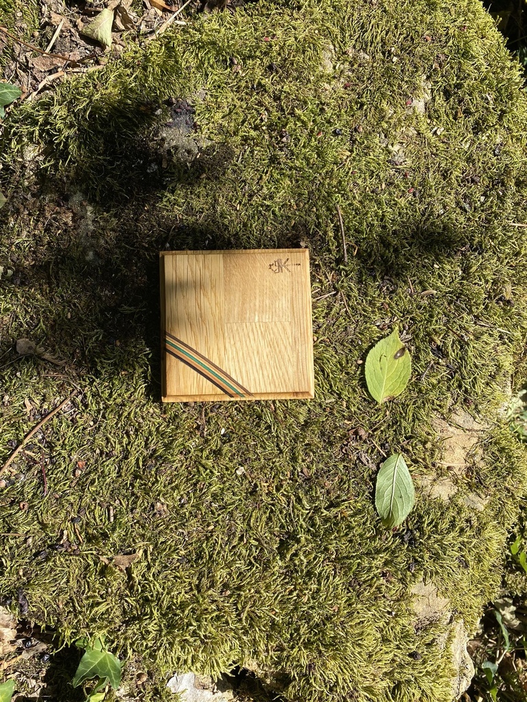 Dessous de verre 9,5cm x 9,5cm